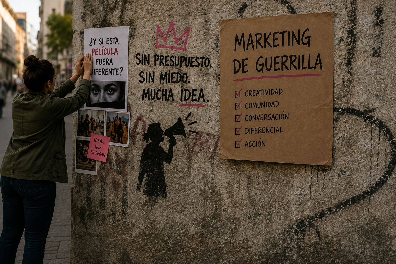 Cómo hacer marketing de guerrilla para una película sin presupuesto